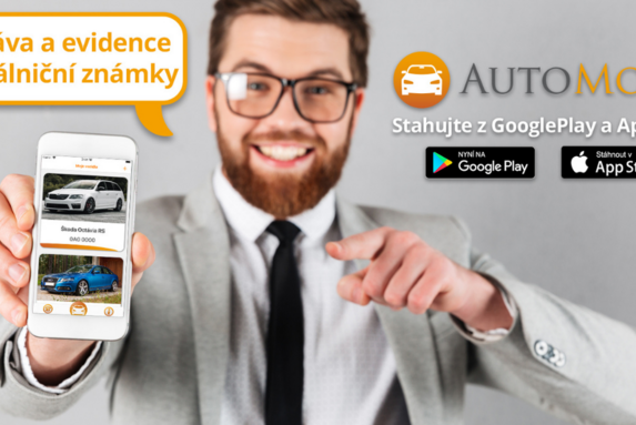 Nová mobilní aplikace AutoMobil pomůže s nákupem a správou elektronické dálniční známky
