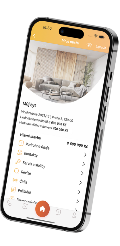 <em>DOMOV</em> - přehledně a bezpečně ve vašem mobilu