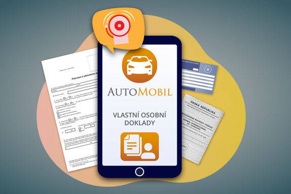 Novinka v aplikaci AutoMobil: Nahrajte si tam libovolné osobní doklady a nastavte si jejich platnost