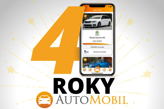 Aplikace AutoMobil od INSIA slaví 4 roky. Ještě ji nepoužíváte?