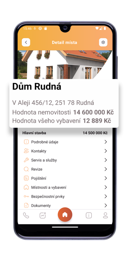 Přehled nemovitostí a domácností